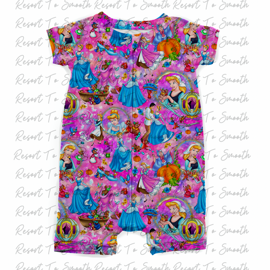 Cinderella Glass Slipper Bamboo Shortie