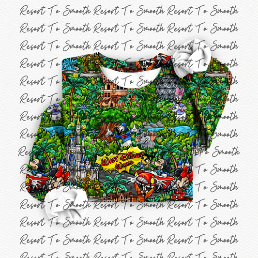 Magic Kingdom Women’s Bamboo Crewneck