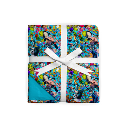 BLUE DUO 60”x50” Double Layered Bamboo Blanket