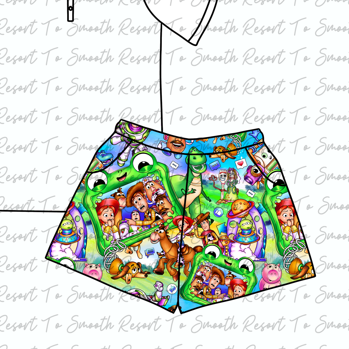 Lillypad Bamboo Women’s Shorts