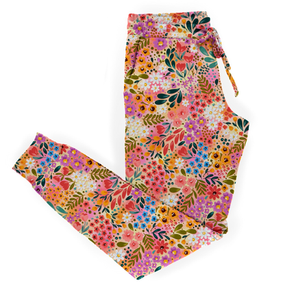 Autumn Floral Bamboo Women’s Joggers *NO CODES *