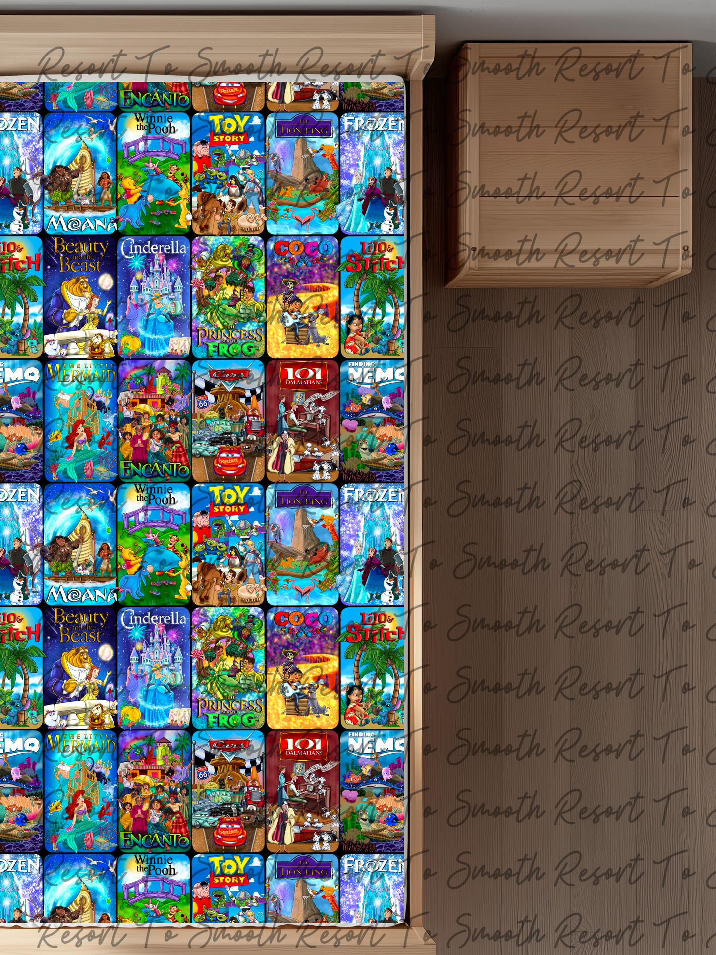 “ VHS TO DVD ” Bamboo TWIN / FULL Sheet