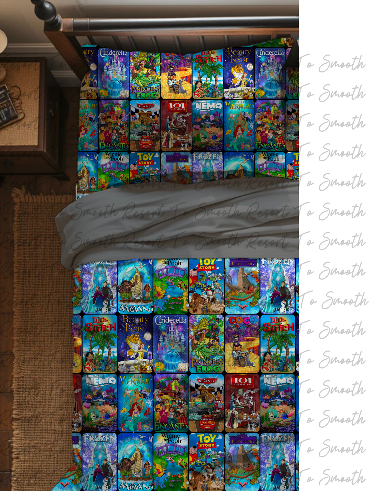 VHS TO DVD bedding bundle (4 piece bundle)