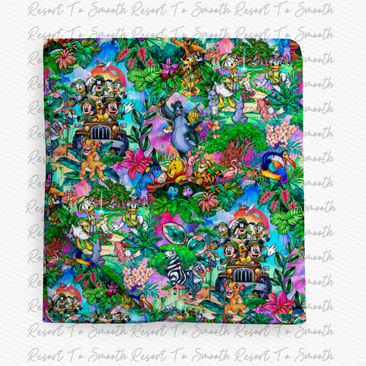 Bamboo Quilted Blanket 60x50” pattern5