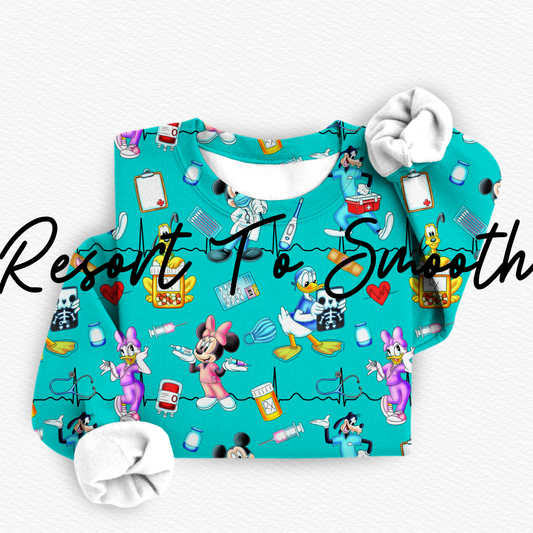 Mini’s Medical Team Crew Neck terry Bamboo