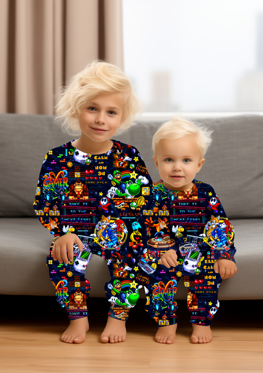 Gamers Terry Bamboo Crewneck Set